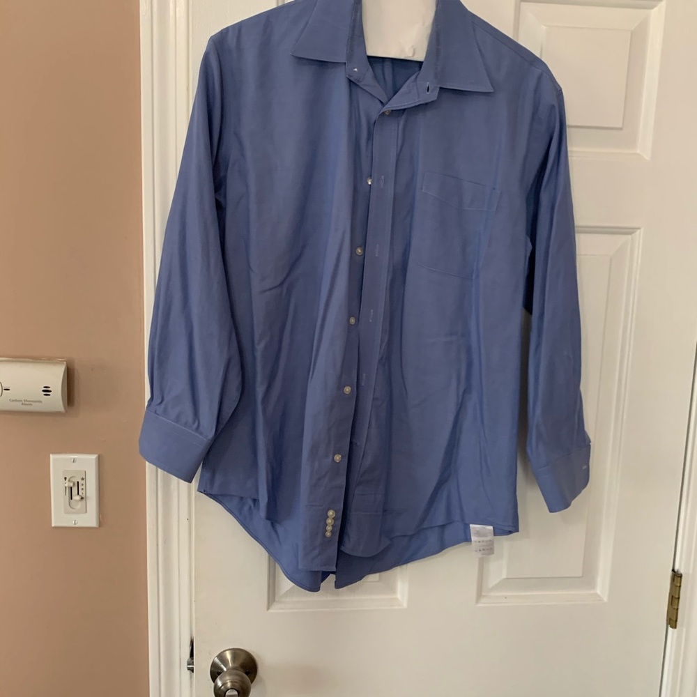 Lands end size 17 -33 button down
